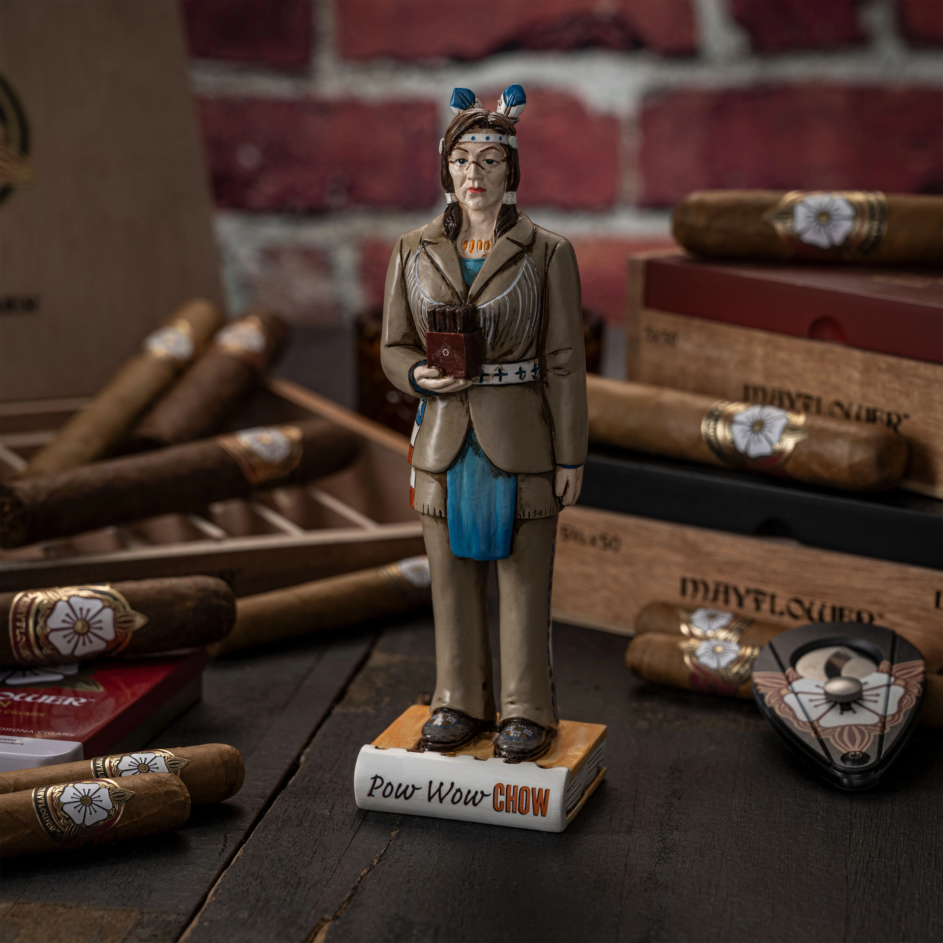 Fauxcahontas Statue - Image 2