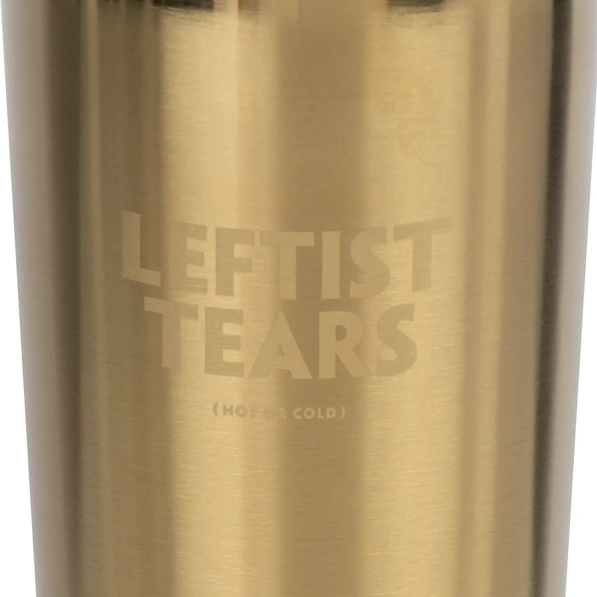 Golden Leftist Tears Tumbler - Image 3
